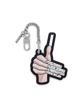 Colgante para bolso THE MARC MANI CHARM negro