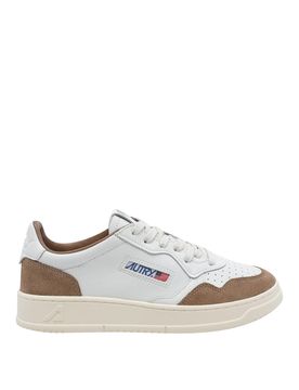 Sneaker da medaglia bianche e beige