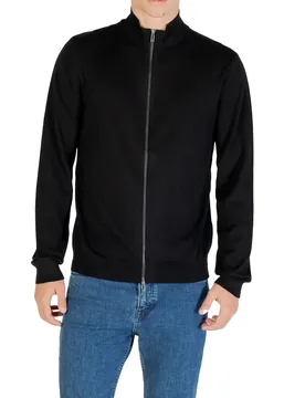 Herren Pullover Schwarz 489773