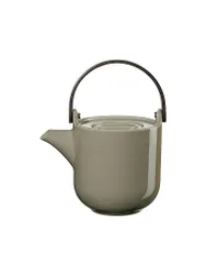 Tetera con mango de madera 0,6l COPPA Shiso verde