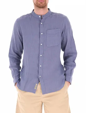Camicia in lino BLU CHIARO L - Woolrich - FashionsVida