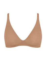 Push Up Bralette ZERO FEEL 2.0 nostalgic brown beige L damen