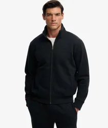 Superdry Herren Essential Trainingsjacke mit Logo Navy - Größe: M