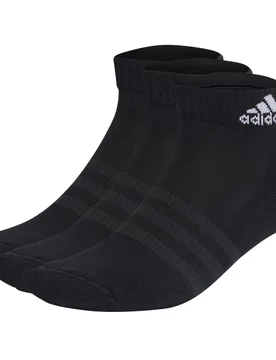 Cushioned Sportswear Ankle 3er-Pack Socken, schwarz L - Adidas - FashionsVida