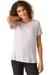 Ballyton camiseta montaña manga corta mujer Lila (12)
