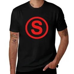 S T-Shirt Basic Breathable Solid Color T-Shirt