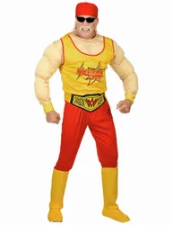 Wrestler-Kostüm für Männer 5-teilig - male