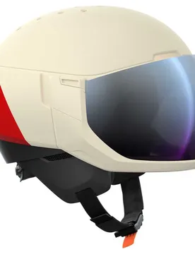Casque Avec Visière Levator Mips Rouge / Blanc M-L unisex