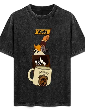 Arthur -- the kinks T-Shirt Basic Casual Wear Short Sleeve Top - Aliexpress - FashionsVida