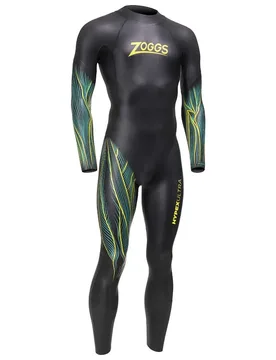 Hypex Ultra Long Sleeve Neoprene Wetsuit Black / Yellow M Men - Zoggs - FashionsVida
