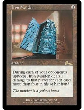 Iron Maiden Urza's Legacy - Magic: The Gathering - FashionsVida