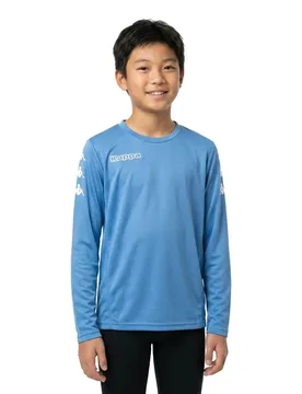 T-shirt à Manches Longues Goalkeeper Blue Fluorescent 8 Années Garçon - Kappa - FashionsVida