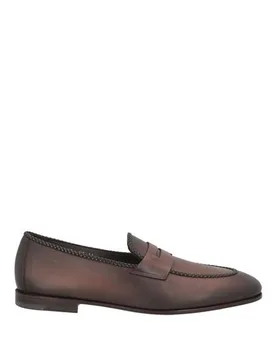 Mokassin Herren Dunkelbraun 40 Herren - Santoni - FashionsVida