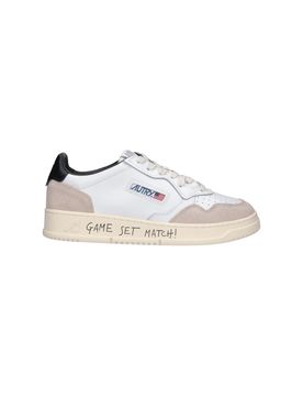 Leather & Suede Low-Top Sneakers for Men