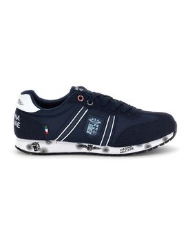 Sneakers blu con suoletta estraibile MM255 41