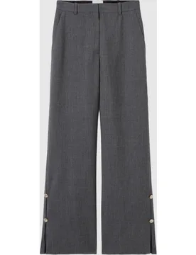 Pantalones anchos de campana de mujer 100% lana virgen - CLAUDIE PIERLOT - FashionsVida