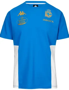T-shirt à Manches Courtes Domicile Millido-deportivo Blue / White L