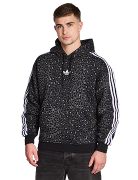 Graphics Herren Kapuzenpullover - Schwarz - Größe XL - Baumwoll-Fleece Black XL - Adidas - FashionsVida