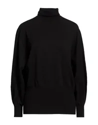 Rollkragenpullover Damen Schwarz 32,34,36,38,40 Damen