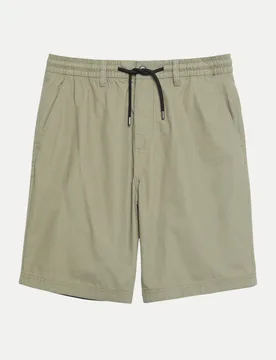 RED LABEL Bermuda mit Gummibund Beige 33 - S. Oliver - FashionsVida