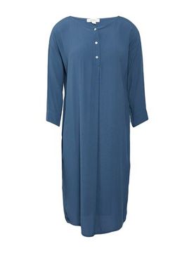Vestido midi Mujer Azul marino S Mujer