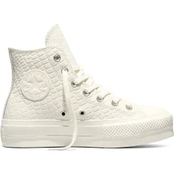 Zapatillas casual de mujer Chuck Taylor All Star Lift Crocodile