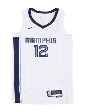 Canotta Basket Uomo Nba Dri-fit Swingman Jersey Association Edition 22 No 12 Ja Morant Memgri White