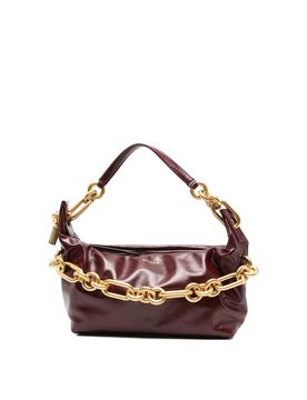 Borsa a tracolla media in pelle Sync
