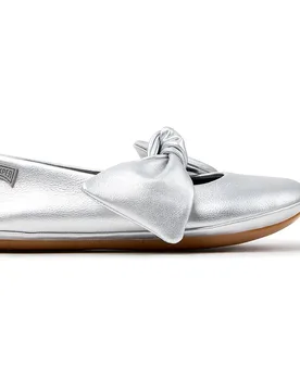 Camper Ballerine Right Silver EU 37 - Camper - FashionsVida