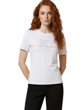 Guess Damen T-Shirt Weiß 514471
