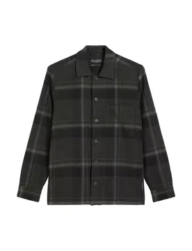 OVERSHIRT WITH BOWING COAR, CHES mae