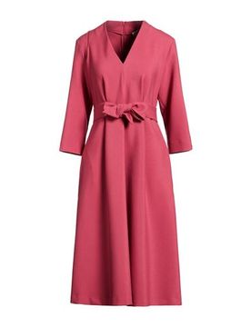 Vestido midi Mujer Magenta 38,46 Mujer
