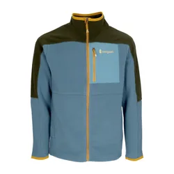 Giubbotto Pile Uomo Abrazo Fleece Full-zip Jacket Woods/blue Spruce
