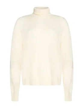 Rollkragenpullover Damen Elfenbein 32,34,36,38 Damen - CRUNA - FashionsVida