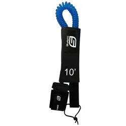 Leash De Surf Coil 5.5 Mm Black 10´ unisex