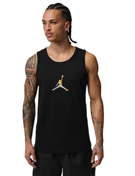 Brooklyn Men T-Shirts - Black - Size L - Cotton Jersey - Black - Size: Large - Jordan - FashionsVida