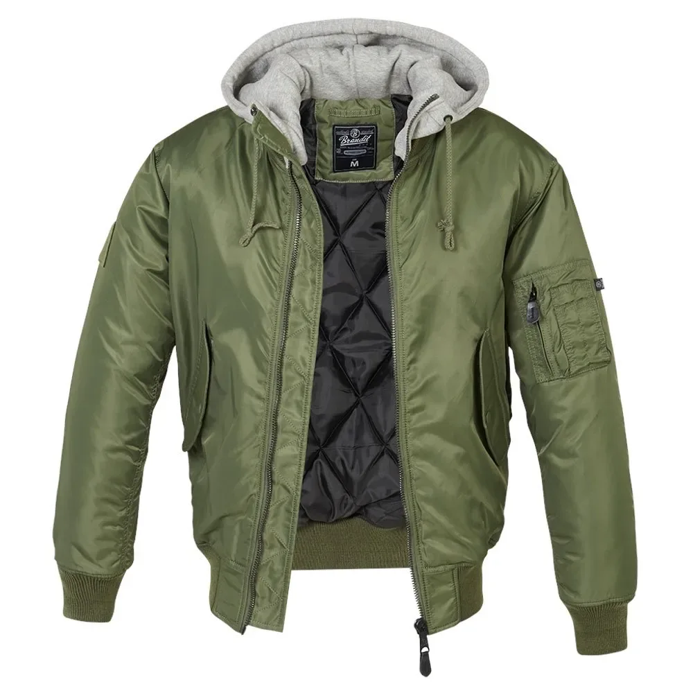 Brandit Giacca Ma1 Olive / Grey 3XL - Brandit - FashionsVida