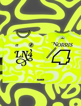New LN4 Grandstand Jersey Lando Norris Fans Breathable Quick Drying Sportwear Men's Short Sleeve Women's Casual T Shirt O - Aliexpress - FashionsVida