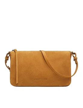 Borsa in pelle - Borsa a tracolla NINA Small senape - Liebeskind Berlin - FashionsVida