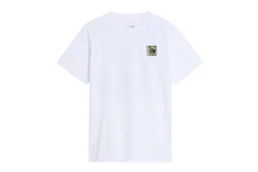 Monte Regular Graphic Tee - T-Shirt-kurzarm - weiss - Herren - Size: S