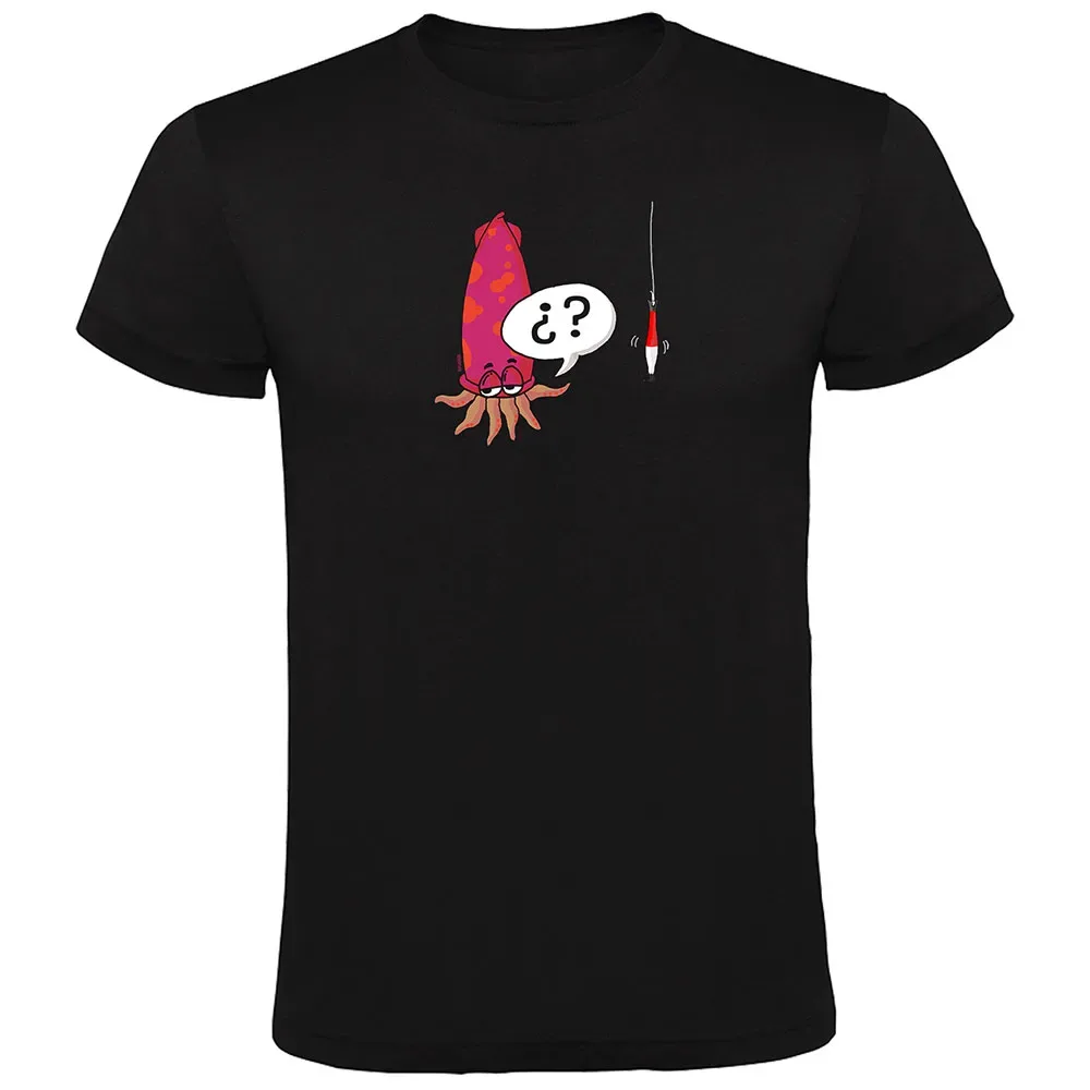 Squid Short Sleeve T-shirt Black L Men - Kruskis - FashionsVida