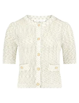 Strickjacke Kurz 1/2 Arm female - 46 - FashionsVida