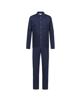 Pyjama yacht blue blau XL herren