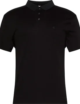 Polo A Maniche Corte Supima Emb Black XL - Calvin Klein - FashionsVida