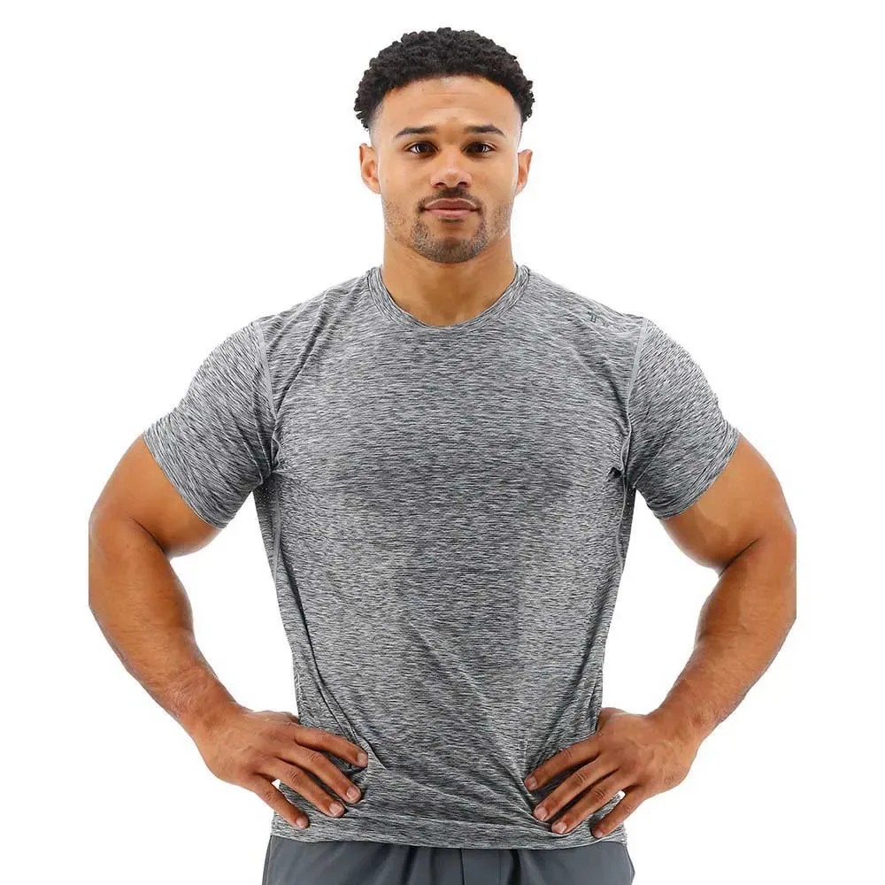 T-shirt à Manches Courtes Airtec Heather Grey S - TYR - FashionsVida