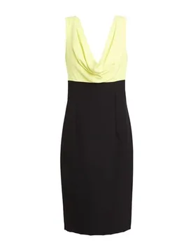 Midi-Kleid Damen Gelb 36,38,40,42,44 Damen - CAMILLA  Milano - FashionsVida