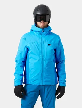 Men's Courchevel Jacket Blue L - Cyan Blue - Male - Helly Hansen - FashionsVida