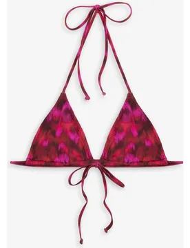 Top de bikini corte triangular haley - Kalk - FashionsVida