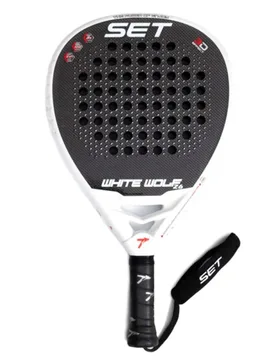 White Wolf Padel Kit Black / White One Size - SET - FashionsVida