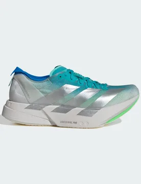 SCARPA ADIZERO ADIOS PRO 4 36 Hi-Res Aqua / Matte Silver / Grey One - Adidas - FashionsVida